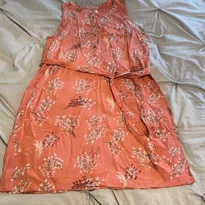 Loft Outlet Size Small Sleeveless Floral Dress